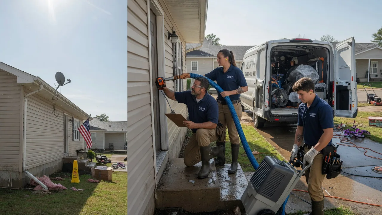 Ceiling Water Damage Restoration in Oglesby, IL near me